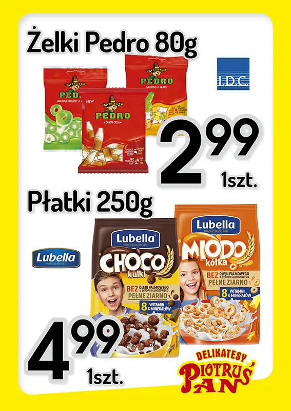 Delikatesy Piotruś Pan - gazetka promocyjna Plakaty promocyjne od środy 01.10 do środy 08.10 - strona 3