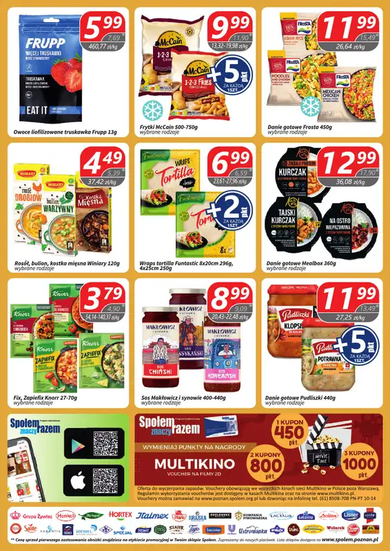 Społem - Blisko i Korzystnie - gazetka promocyjna Gazetka PSS Poznań od poniedziałku 06.10 do niedzieli 26.10 - strona 7