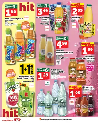 TOPAZ - gazetka promocyjna Gazetka od czwartku 09.10 do środy 15.10 - strona 20 TOPAZ - gazetka promocyjna Gazetka od czwartku 09.10 do środy 15.10 - strona 20