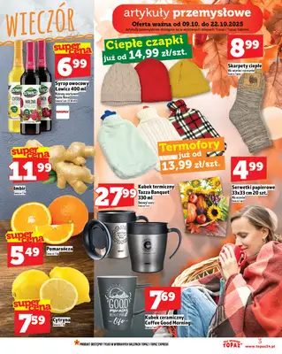 TOPAZ - gazetka promocyjna Gazetka od czwartku 09.10 do środy 15.10 - strona 3 TOPAZ - gazetka promocyjna Gazetka od czwartku 09.10 do środy 15.10 - strona 3
