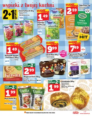 TOPAZ - gazetka promocyjna Gazetka od czwartku 09.10 do środy 15.10 - strona 17 TOPAZ - gazetka promocyjna Gazetka od czwartku 09.10 do środy 15.10 - strona 17
