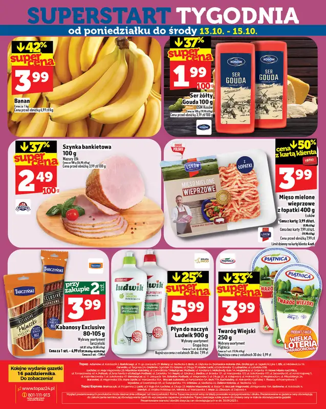 TOPAZ - gazetka promocyjna Gazetka od czwartku 09.10 do środy 15.10 - strona 28