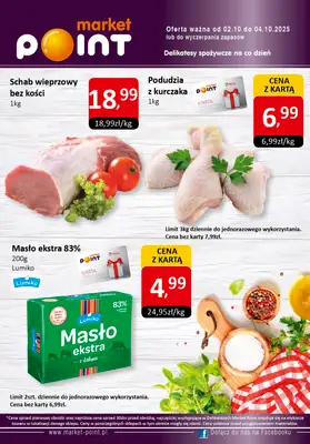 Market Point - gazetka promocyjna Ulotka weekendowa od czwartku 02.10 do soboty 04.10