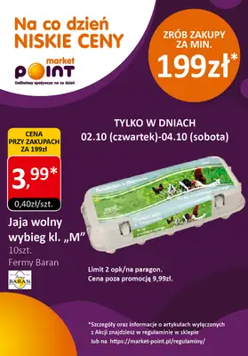 Market Point - gazetka promocyjna Ulotka weekendowa od czwartku 02.10 do soboty 04.10 - strona 2