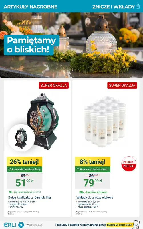 Erli - gazetka promocyjna Hity cenowe – narzędzia, warsztat i ogród! od soboty 04.10 do niedzieli 12.10 - strona 9