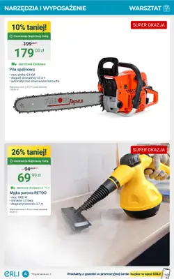 Erli - gazetka promocyjna Hity cenowe – narzędzia, warsztat i ogród! od soboty 04.10 do niedzieli 12.10 - strona 4 Erli - gazetka promocyjna Hity cenowe – narzędzia, warsztat i ogród! od soboty 04.10 do niedzieli 12.10 - strona 4
