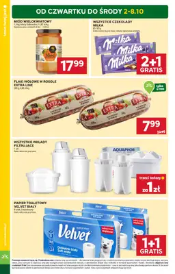 Stokrotka - gazetka promocyjna Gazetka Market od czwartku 02.10 do środy 08.10 - strona 4 Stokrotka - gazetka promocyjna Gazetka Market od czwartku 02.10 do środy 08.10 - strona 4