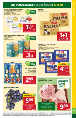 Stokrotka - gazetka promocyjna Gazetka Market od czwartku 02.10 do środy 08.10 - strona 3 Stokrotka - gazetka promocyjna Gazetka Market od czwartku 02.10 do środy 08.10 - strona 3