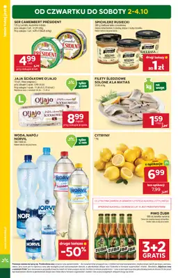 Stokrotka - gazetka promocyjna Gazetka Market od czwartku 02.10 do środy 08.10 - strona 2 Stokrotka - gazetka promocyjna Gazetka Market od czwartku 02.10 do środy 08.10 - strona 2