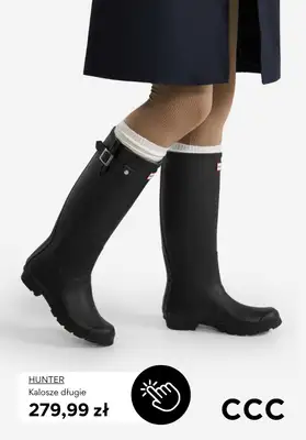 CCC - gazetka promocyjna Kalosze marki HUNTER od środy 01.10 do czwartku 09.10 - strona 2