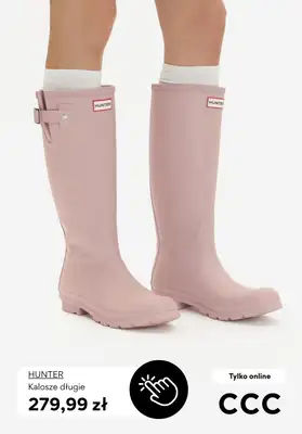 CCC - gazetka promocyjna Kalosze marki HUNTER od środy 01.10 do czwartku 09.10 - strona 6