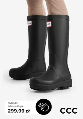 CCC - gazetka promocyjna Kalosze marki HUNTER od środy 01.10 do czwartku 09.10 - strona 3