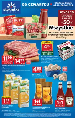 Stokrotka - gazetka promocyjna Gazetka Optima od czwartku 02.10 do środy 08.10
