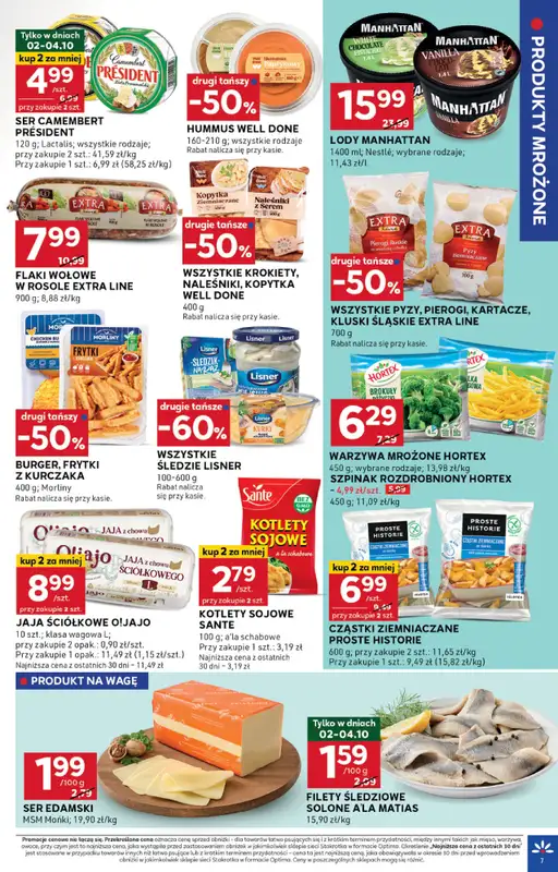 Stokrotka - gazetka promocyjna Gazetka Optima od czwartku 02.10 do środy 08.10 - strona 7