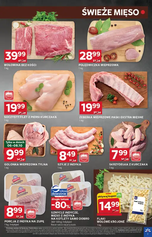 Stokrotka - gazetka promocyjna Gazetka Optima od czwartku 02.10 do środy 08.10 - strona 3