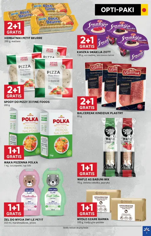 Stokrotka - gazetka promocyjna Gazetka Optima od czwartku 02.10 do środy 08.10 - strona 5