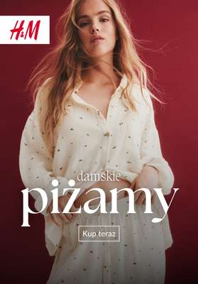 H&M - gazetka promocyjna Piżamy damskie od środy 01.10 