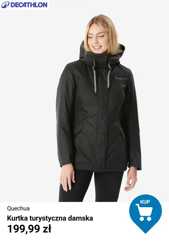 Decathlon - gazetka promocyjna Kurtki na chłodnie dni od środy 01.10  - strona 10