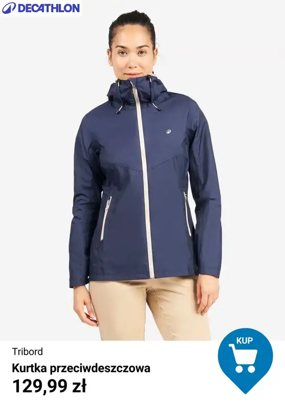 Decathlon - gazetka promocyjna Kurtki na chłodnie dni od środy 01.10  - strona 2