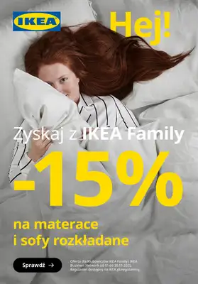 IKEA - gazetka promocyjna Zyskaj -15%! od czwartku 02.10 do piątku 31.10