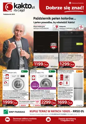 kakto.pl - gazetka promocyjna Gazetka od środy 01.10 do piątku 31.10