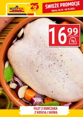 Hitpol - gazetka promocyjna Świeże promocje! od czwartku 02.10 do soboty 04.10