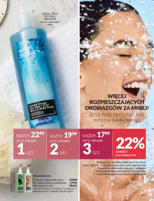 AVON - gazetka promocyjna Katalog Październik 2025 od środy 01.10 do piątku 31.10 - strona 223 AVON - gazetka promocyjna Katalog Październik 2025 od środy 01.10 do piątku 31.10 - strona 223