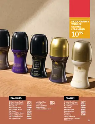 AVON - gazetka promocyjna Katalog Październik 2025 od środy 01.10 do piątku 31.10 - strona 23 AVON - gazetka promocyjna Katalog Październik 2025 od środy 01.10 do piątku 31.10 - strona 23