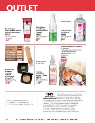 AVON - gazetka promocyjna Katalog Październik 2025 od środy 01.10 do piątku 31.10 - strona 178 AVON - gazetka promocyjna Katalog Październik 2025 od środy 01.10 do piątku 31.10 - strona 178