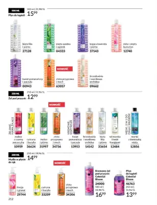 AVON - gazetka promocyjna Katalog Październik 2025 od środy 01.10 do piątku 31.10 - strona 212 AVON - gazetka promocyjna Katalog Październik 2025 od środy 01.10 do piątku 31.10 - strona 212