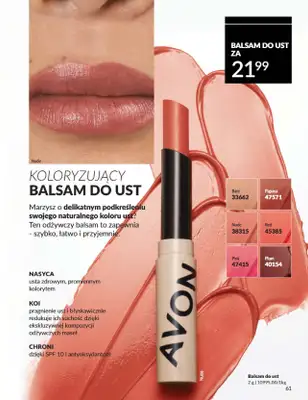 AVON - gazetka promocyjna Katalog Październik 2025 od środy 01.10 do piątku 31.10 - strona 61 AVON - gazetka promocyjna Katalog Październik 2025 od środy 01.10 do piątku 31.10 - strona 61