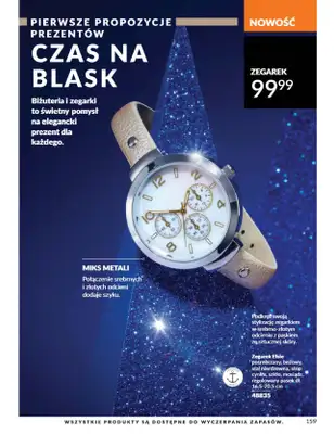 AVON - gazetka promocyjna Katalog Październik 2025 od środy 01.10 do piątku 31.10 - strona 159 AVON - gazetka promocyjna Katalog Październik 2025 od środy 01.10 do piątku 31.10 - strona 159