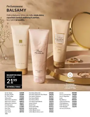 AVON - gazetka promocyjna Katalog Październik 2025 od środy 01.10 do piątku 31.10 - strona 102 AVON - gazetka promocyjna Katalog Październik 2025 od środy 01.10 do piątku 31.10 - strona 102