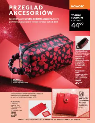 AVON - gazetka promocyjna Katalog Październik 2025 od środy 01.10 do piątku 31.10 - strona 157 AVON - gazetka promocyjna Katalog Październik 2025 od środy 01.10 do piątku 31.10 - strona 157