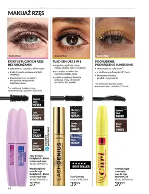 AVON - gazetka promocyjna Katalog Październik 2025 od środy 01.10 do piątku 31.10 - strona 48 AVON - gazetka promocyjna Katalog Październik 2025 od środy 01.10 do piątku 31.10 - strona 48