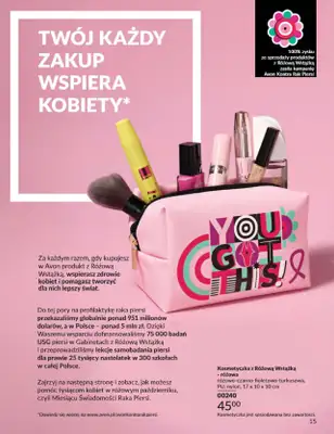 AVON - gazetka promocyjna Katalog Październik 2025 od środy 01.10 do piątku 31.10 - strona 15 AVON - gazetka promocyjna Katalog Październik 2025 od środy 01.10 do piątku 31.10 - strona 15