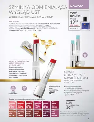 AVON - gazetka promocyjna Katalog Październik 2025 od środy 01.10 do piątku 31.10 - strona 9 AVON - gazetka promocyjna Katalog Październik 2025 od środy 01.10 do piątku 31.10 - strona 9