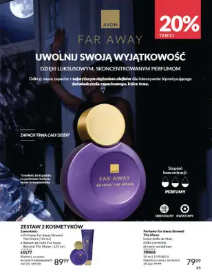 AVON - gazetka promocyjna Katalog Październik 2025 od środy 01.10 do piątku 31.10 - strona 85 AVON - gazetka promocyjna Katalog Październik 2025 od środy 01.10 do piątku 31.10 - strona 85