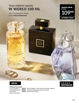 AVON - gazetka promocyjna Katalog Październik 2025 od środy 01.10 do piątku 31.10 - strona 103 AVON - gazetka promocyjna Katalog Październik 2025 od środy 01.10 do piątku 31.10 - strona 103