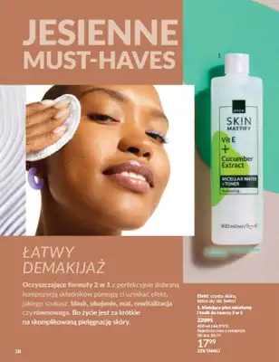 AVON - gazetka promocyjna Katalog Październik 2025 od środy 01.10 do piątku 31.10 - strona 28 AVON - gazetka promocyjna Katalog Październik 2025 od środy 01.10 do piątku 31.10 - strona 28