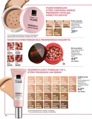 AVON - gazetka promocyjna Katalog Październik 2025 od środy 01.10 do piątku 31.10 - strona 46 AVON - gazetka promocyjna Katalog Październik 2025 od środy 01.10 do piątku 31.10 - strona 46