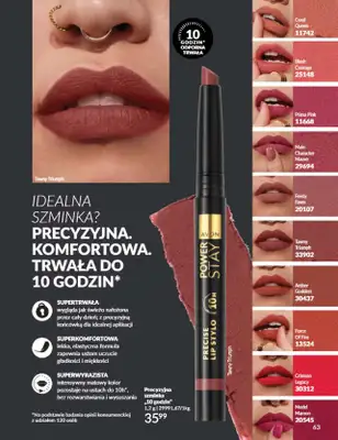 AVON - gazetka promocyjna Katalog Październik 2025 od środy 01.10 do piątku 31.10 - strona 63 AVON - gazetka promocyjna Katalog Październik 2025 od środy 01.10 do piątku 31.10 - strona 63