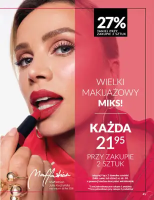 AVON - gazetka promocyjna Katalog Październik 2025 od środy 01.10 do piątku 31.10 - strona 45 AVON - gazetka promocyjna Katalog Październik 2025 od środy 01.10 do piątku 31.10 - strona 45