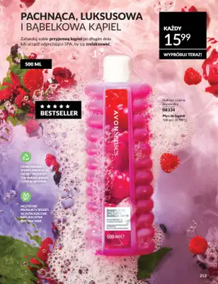 AVON - gazetka promocyjna Katalog Październik 2025 od środy 01.10 do piątku 31.10 - strona 213 AVON - gazetka promocyjna Katalog Październik 2025 od środy 01.10 do piątku 31.10 - strona 213