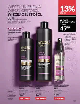 AVON - gazetka promocyjna Katalog Październik 2025 od środy 01.10 do piątku 31.10 - strona 181 AVON - gazetka promocyjna Katalog Październik 2025 od środy 01.10 do piątku 31.10 - strona 181
