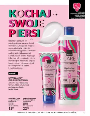 AVON - gazetka promocyjna Katalog Październik 2025 od środy 01.10 do piątku 31.10 - strona 17 AVON - gazetka promocyjna Katalog Październik 2025 od środy 01.10 do piątku 31.10 - strona 17