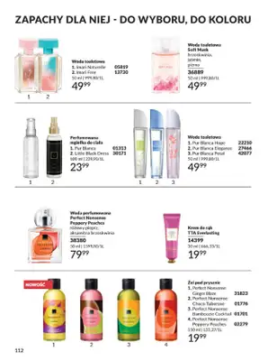 AVON - gazetka promocyjna Katalog Październik 2025 od środy 01.10 do piątku 31.10 - strona 112 AVON - gazetka promocyjna Katalog Październik 2025 od środy 01.10 do piątku 31.10 - strona 112
