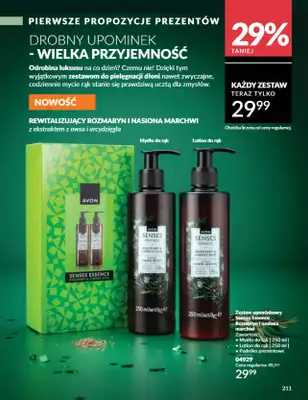 AVON - gazetka promocyjna Katalog Październik 2025 od środy 01.10 do piątku 31.10 - strona 211 AVON - gazetka promocyjna Katalog Październik 2025 od środy 01.10 do piątku 31.10 - strona 211