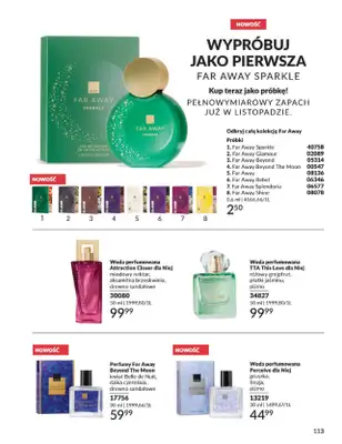 AVON - gazetka promocyjna Katalog Październik 2025 od środy 01.10 do piątku 31.10 - strona 113 AVON - gazetka promocyjna Katalog Październik 2025 od środy 01.10 do piątku 31.10 - strona 113