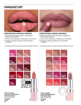 AVON - gazetka promocyjna Katalog Październik 2025 od środy 01.10 do piątku 31.10 - strona 62 AVON - gazetka promocyjna Katalog Październik 2025 od środy 01.10 do piątku 31.10 - strona 62
